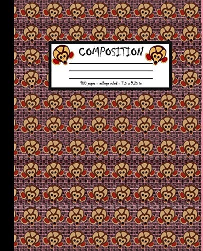 Composition 100 Pages College Ruled 7. 5 X 9. 25 In