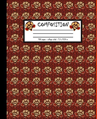 Composition 100 Pages College Ruled 7. 5 X 9. 25 In