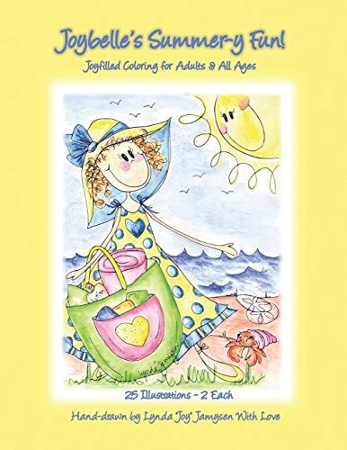 Joybelle's Summer-y Fun! Joyfilled Coloring for Adults & All Ages