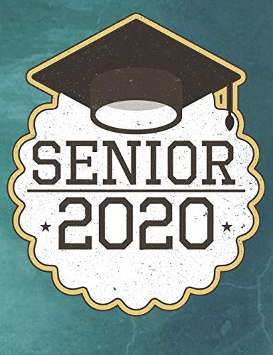 Senior 2020 Wide Ruled Composition Notebook