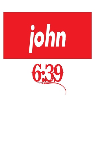 John 6 39: 6x9 College Ruled Line Paper 150 Pages