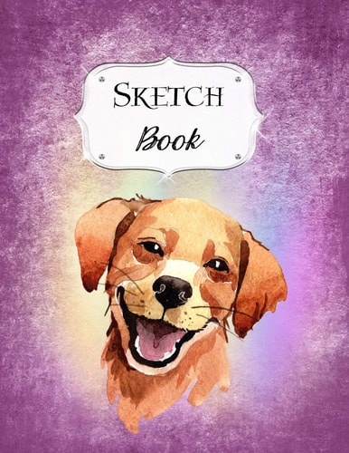 Sketch Book Dog Sketchbook Scetchpad for Drawing Or Doodling Notebook Pad for Creative Artists #4