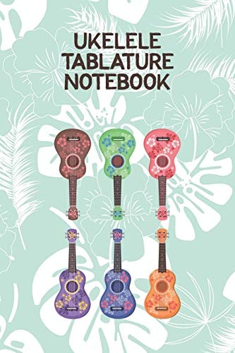 Ukelele Tablature Notebook Designed For Composition, Songwriting and Performance of Uke Players
