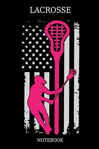 Lacrosse Notebook Great Gift Idea for Lacrosse Player and Coaches(6x9 - 100 Pages Dot Gride)