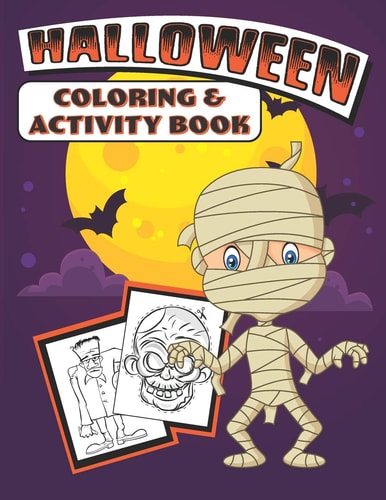 Halloween Coloring & Activity Book