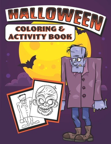 Halloween Coloring & Activity Book