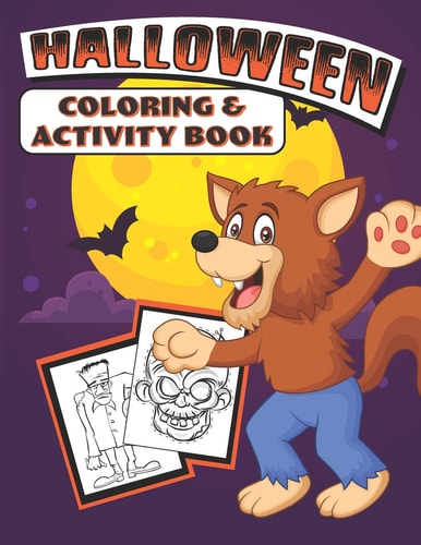 Halloween Coloring & Activity Book