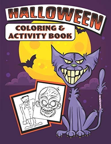 Halloween Coloring & Activity Book