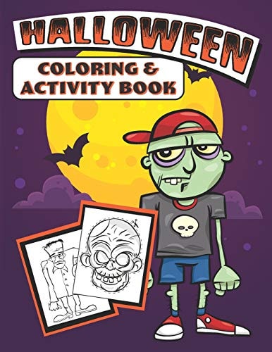 Halloween Coloring & Activity Book