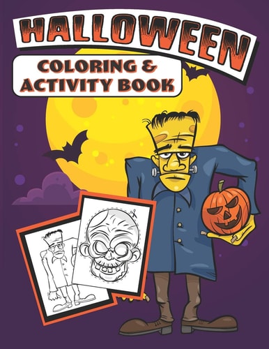 Halloween Coloring & Activity Book