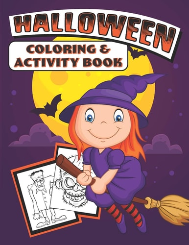Halloween Coloring & Activity Book