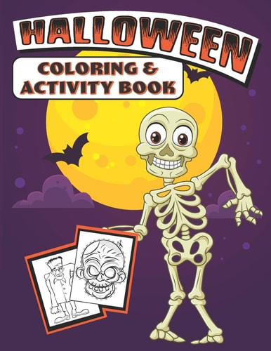 Halloween Coloring & Activity Book