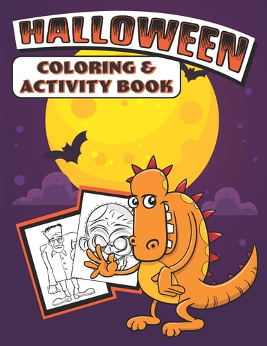 Halloween Coloring & Activity Book