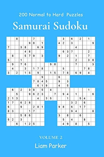 Samurai Sudoku - 200 Normal to Hard Puzzles Vol. 2