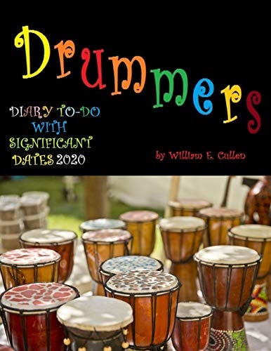 Drummers DIARY 2020 To-Do With Significant Dates