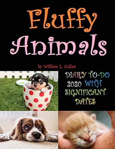 Fluffy Animals DIARY To-DO 2020 with Significant Dates