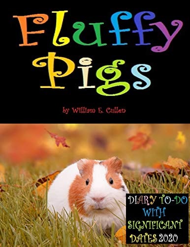 Fluffy Pigs DIARY To-DO 2020 with Significant Dates