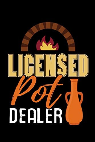 Licensed Pot Dealer Pottery Project Book - 80 Project Sheets to Record Your Ceramic Work - Gift for Potters