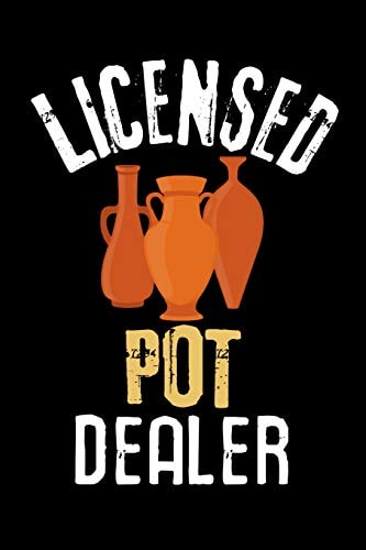 Licensed Pot Dealer Pottery Project Book - 80 Project Sheets to Record Your Ceramic Work - Gift for Potters