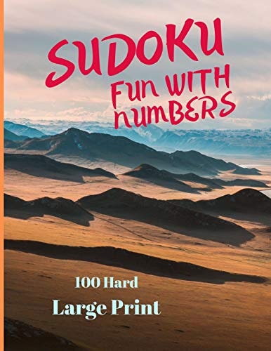 Sudoku 100 Large Print Fun With Numbers, Hard