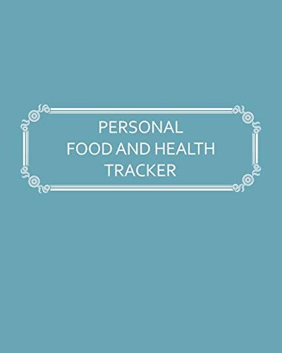 Personal Food and Health Tracker Six-Week Food and Symptoms Diary (Blue, 8x10)