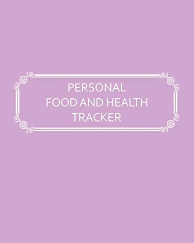 Personal Food and Health Tracker Six-Week Food and Symptoms Diary (Purple, 8x10)