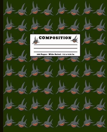 Composition 100 Pages Wide Ruled 7. 5 X 9. 25 Inch