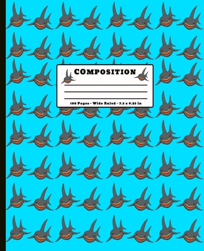 Composition 100 Pages Wide Ruled 7. 5 X 9. 25 Inch
