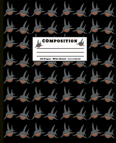 Composition 100 Pages Wide Ruled 7. 5 X 9. 25 Inch