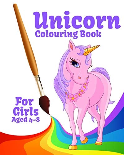Unicorn Colouring Book For Girls