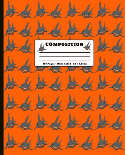 Composition 100 Pages Wide Ruled 7. 5 X 9. 25 Inch