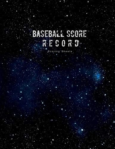 Baseball Score Record Scoring Sheets This Baseball Scorecard Has Many Spaces on Which to Record the Hits, Runs, and Various Plays of Both the Home and Visiting Teams