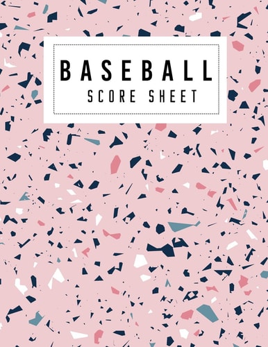 Baseball Score Sheet This Baseball Scorecard Record the Hits, Runs, and Various Plays of Both the Home and Visiting Teams. 70 Pages Baseball Players