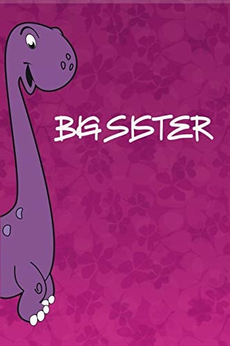 Big Sister Dotted Paper with 120 Pages 6x9 Inch Colouring Book, Sketchpad, Diary, Notebook, Exercise Book and Much More. Funny