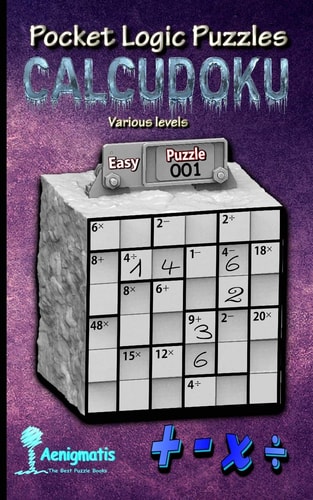 Pocket Logic Puzzles Calcudoku Various Levels