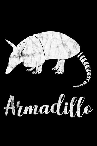 Armadillo 6x9 120 Pages Dot Grid Your Personal Diary for an Awesome Summer