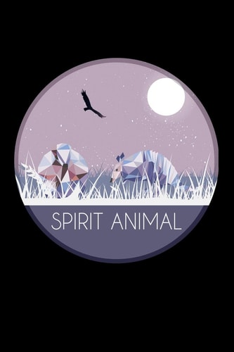 Spirit Animal 6x9 120 Pages Dot Grid Your Personal Diary for an Awesome Summer