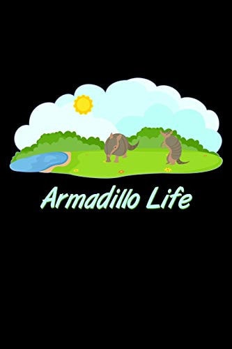 Armadillo Life 6x9 120 Pages Quad Ruled Your Personal Diary for an Awesome Summer
