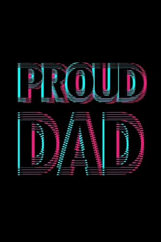 Proud Dad 6x9 120 Pages Quad Ruled Your Personal Diary for an Awesome Summer