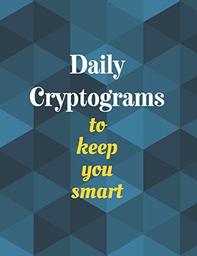 Daily Cryptograms to Keep You Smart Fun Brain Puzzles to Increase Your Brain Function (Large Print Cryptogram for Families)