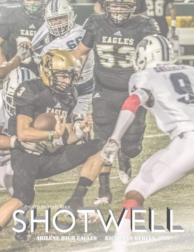 Shotwell Abilene High Eagles Vs Richland Rebels 2018