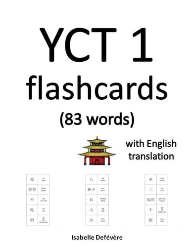 YCT 1 Flashcards (83 Words) with English Translation