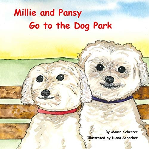 Millie and Pansy Go To the Dog Park