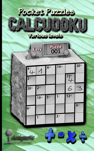 Pocket Puzzles Calcudoku Various Levels