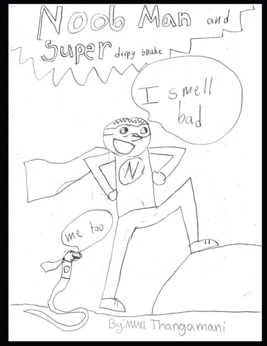 Noob Man and Super Derpy Snake