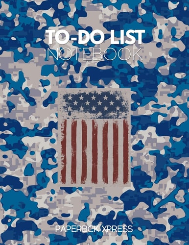 To Do List Notebook Personal & Business Tasks With Priority Status, Daily To Do List, Checklist Paper Agenda 8.5 X 11 - Navy Edition