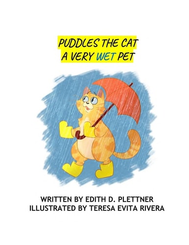 Puddles The Cat A Very Wet Pet
