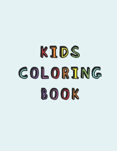 Kids Coloring Book Simple Calming Colouring Book for Children with Autism Or Aspergers Syndrome a Relaxing Cognitive, Social and Mental Development Booklet for Learning Difficulties
