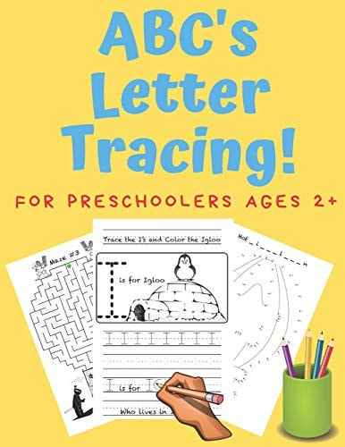 ABC's Letter Tracing! For Preschoolers Ages 2+ New With Sight Word Introduction