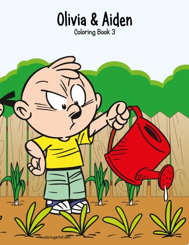 Olivia & Aiden Coloring Book 3